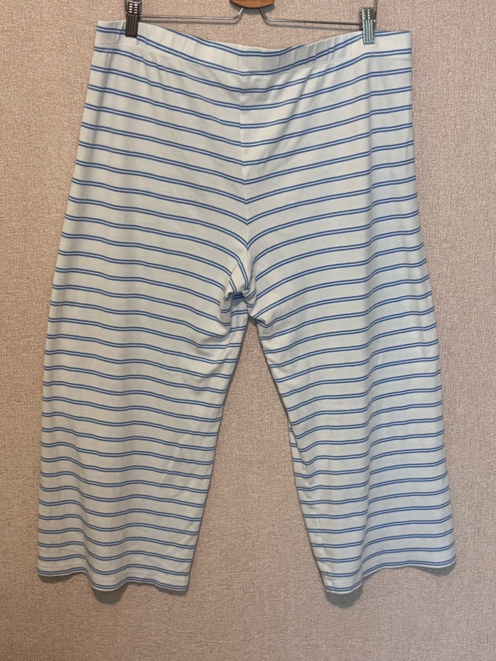 Lake pajamas pima Cotton pj striped bottoms Made in Peru women’s XL pull on - Picture 2 of 10